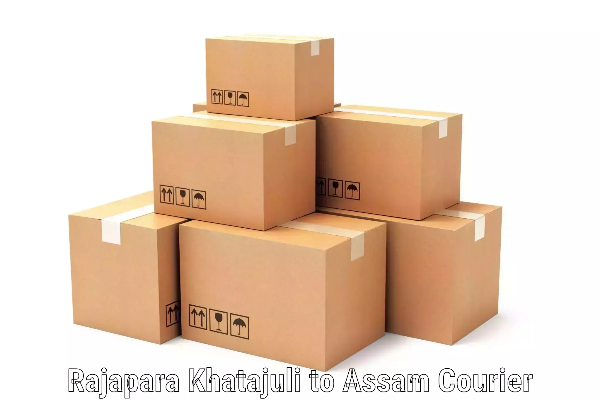 Quick parcel dispatch Rajapara Khatajuli to North Lakhimpur