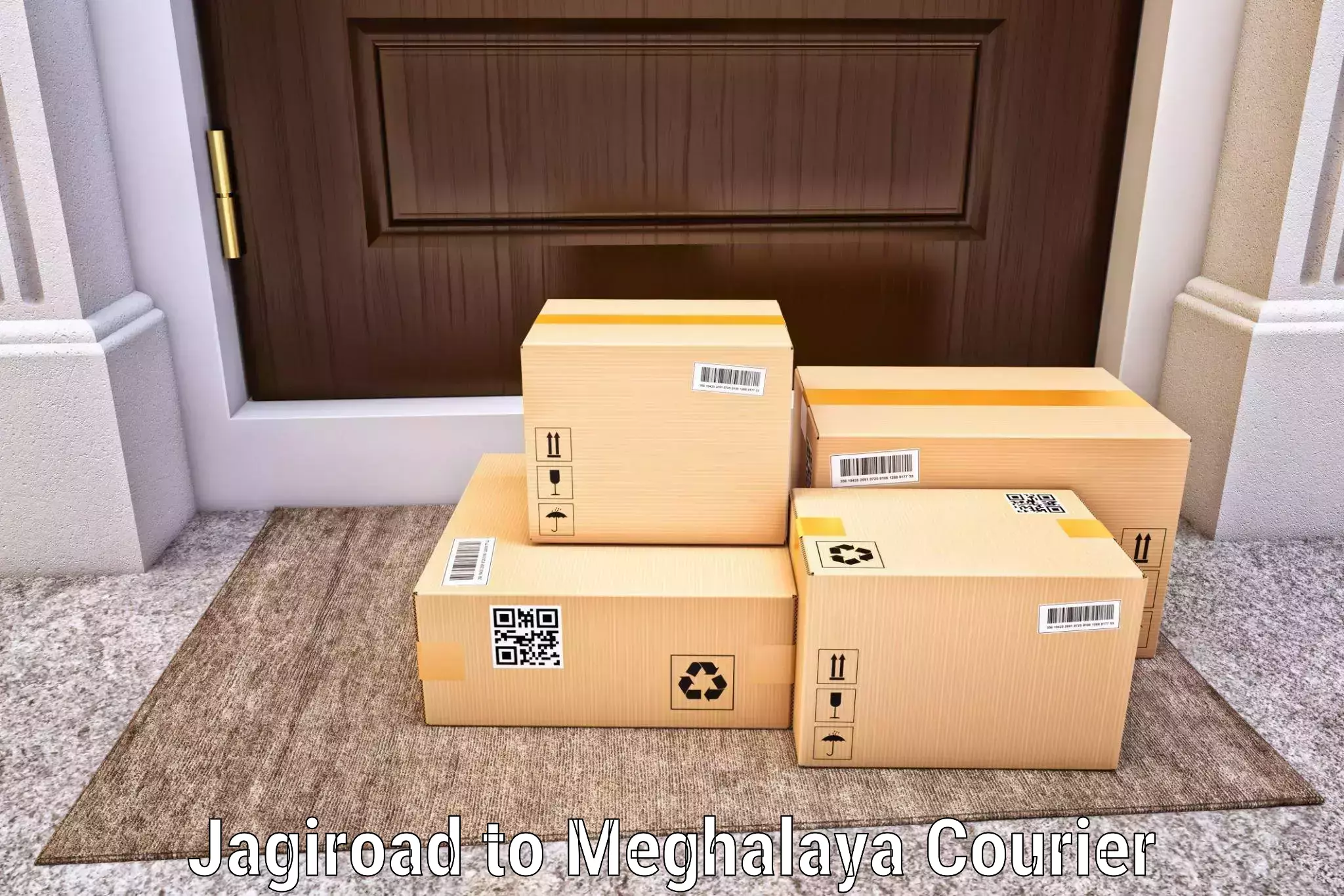 Cost-effective courier options Jagiroad to Williamnagar