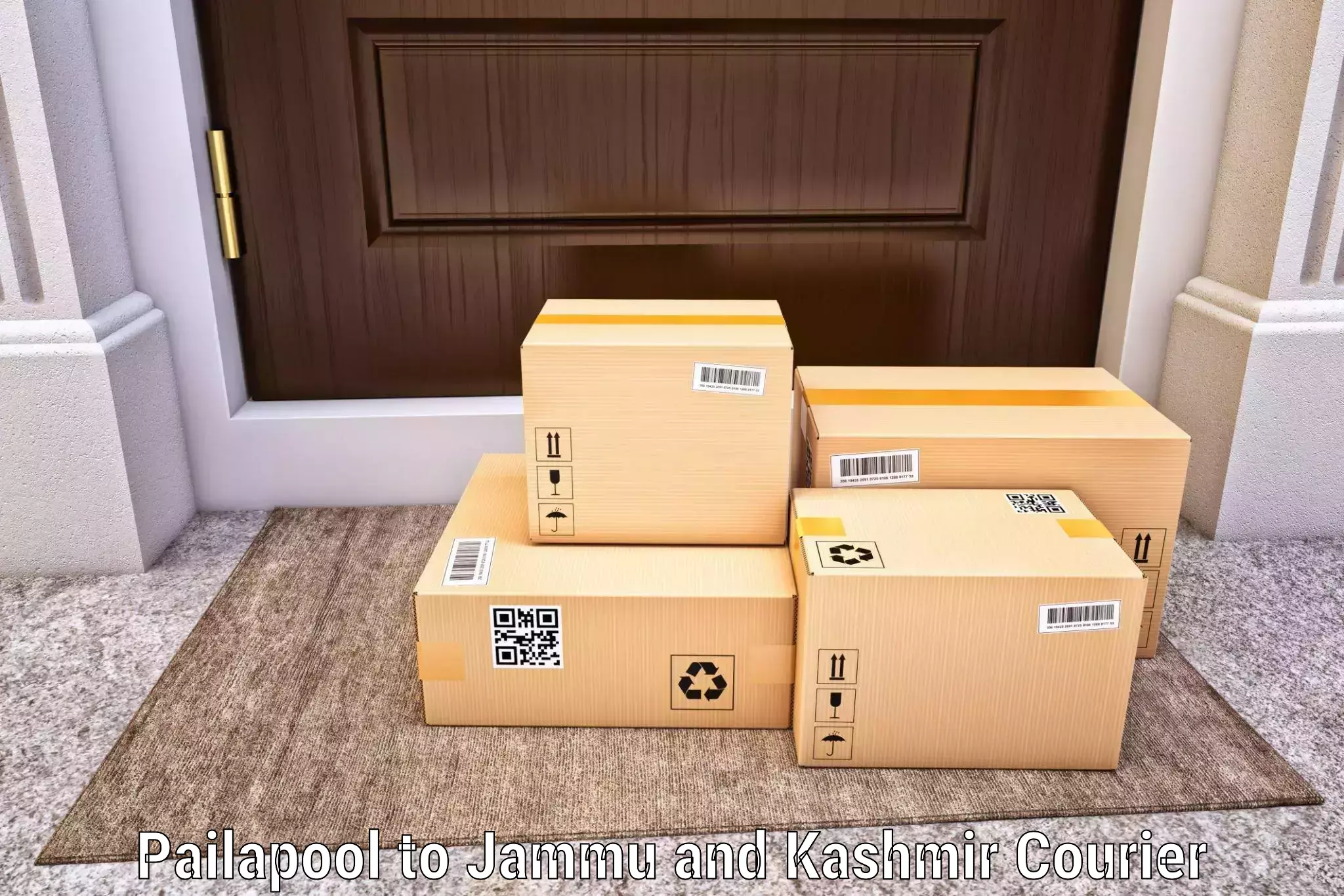 Customizable delivery plans Pailapool to University of Kashmir Srinagar