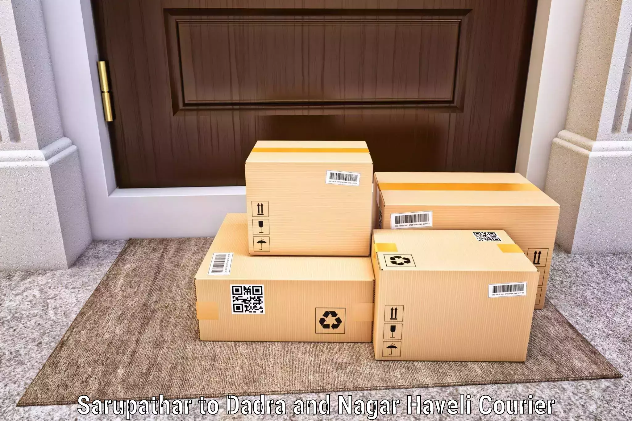 Efficient parcel delivery Sarupathar to Silvassa