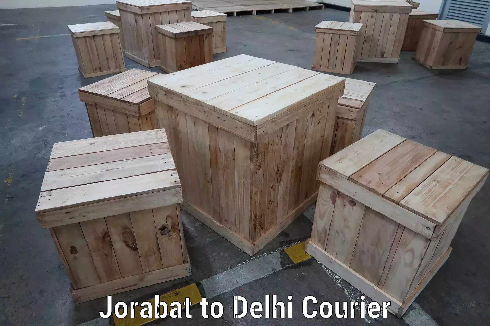 Reliable courier service Jorabat to Sansad Marg