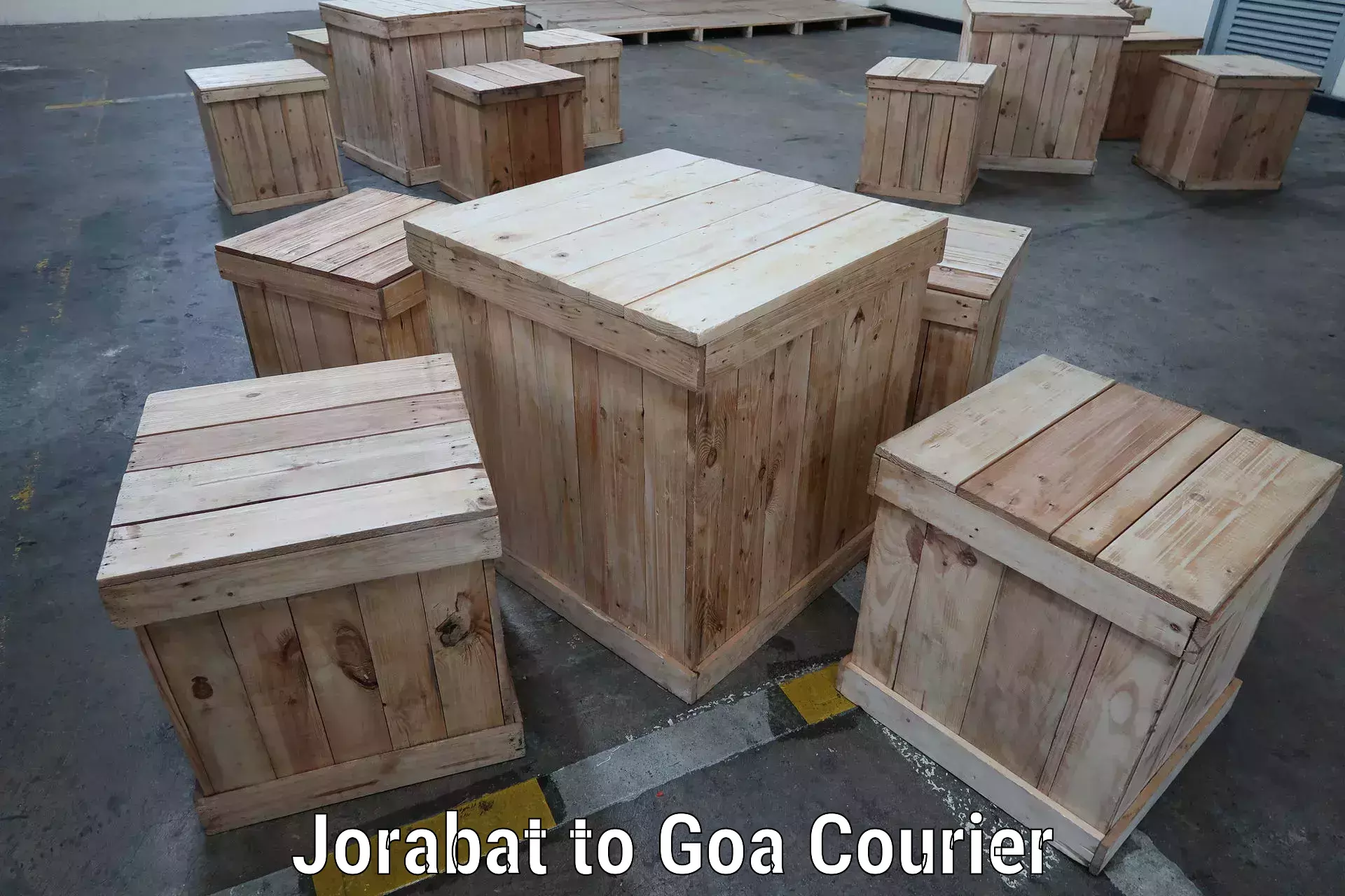 Global parcel delivery Jorabat to Panaji