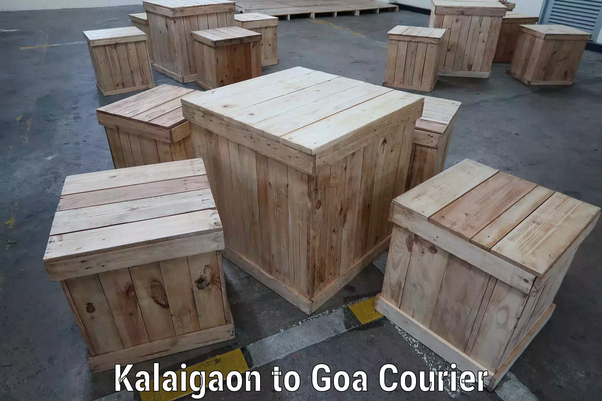 Global delivery options Kalaigaon to Goa