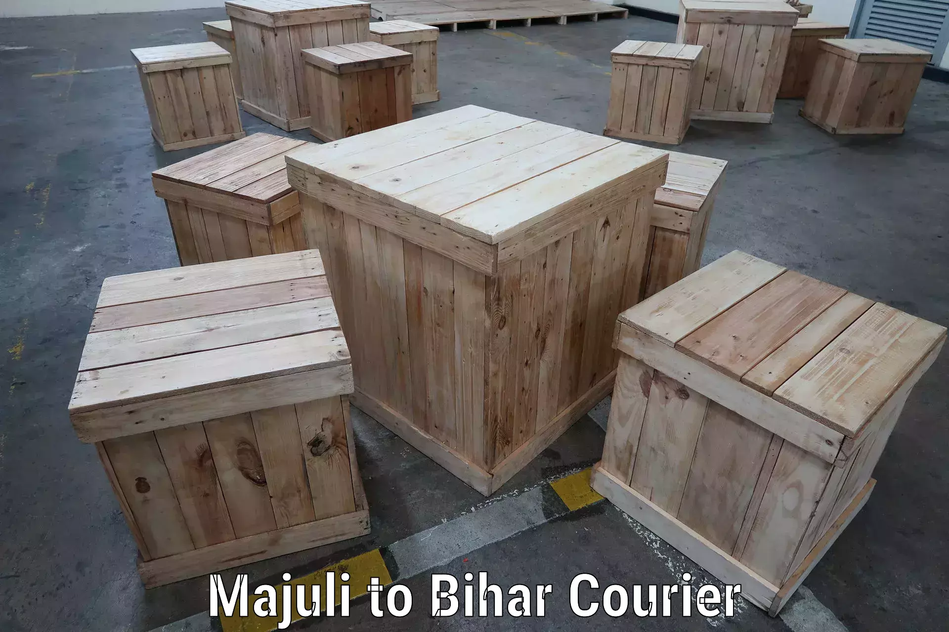 Customizable shipping options Majuli to Sandesh