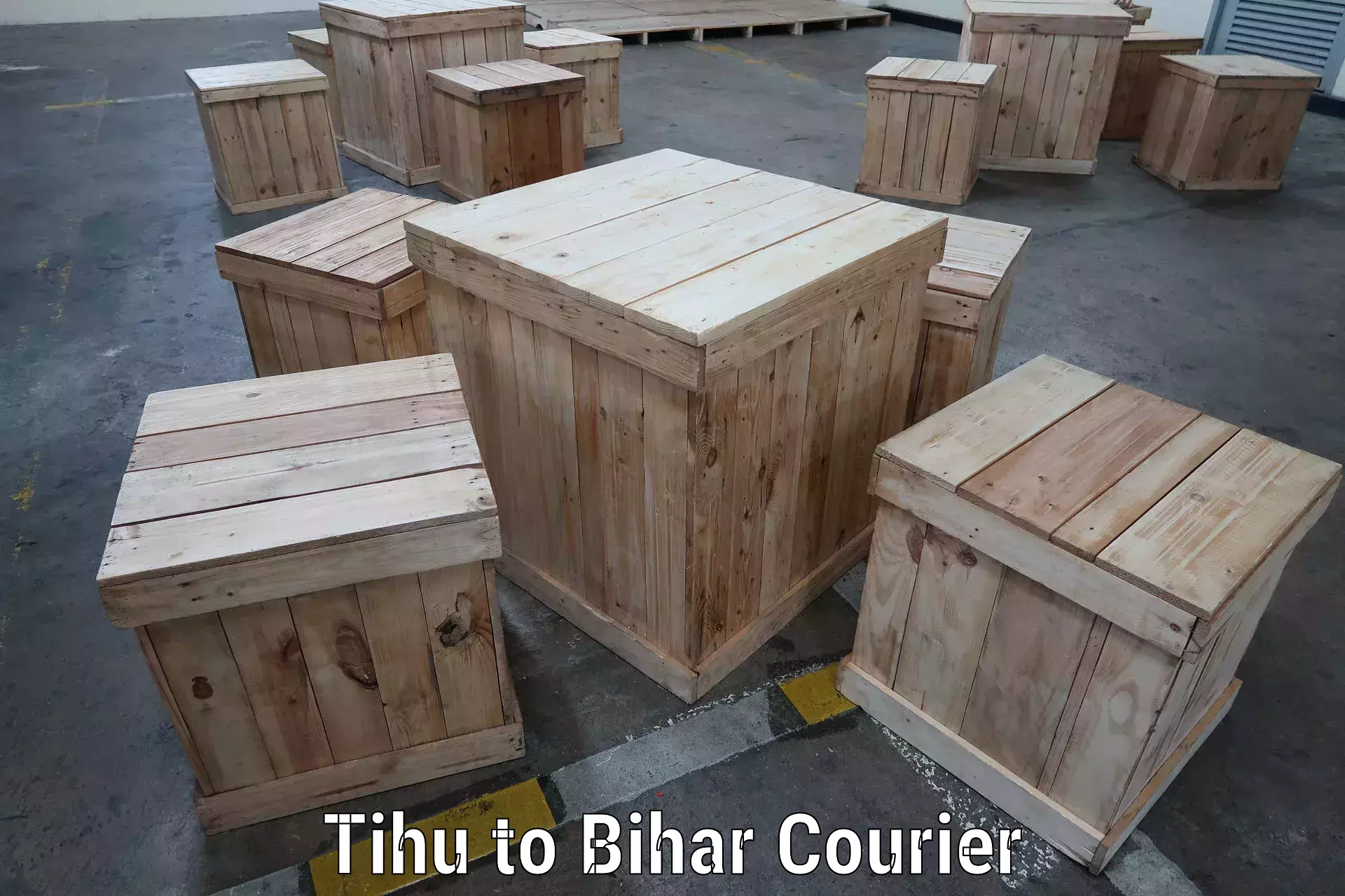 Full-service courier options in Tihu to Purnia