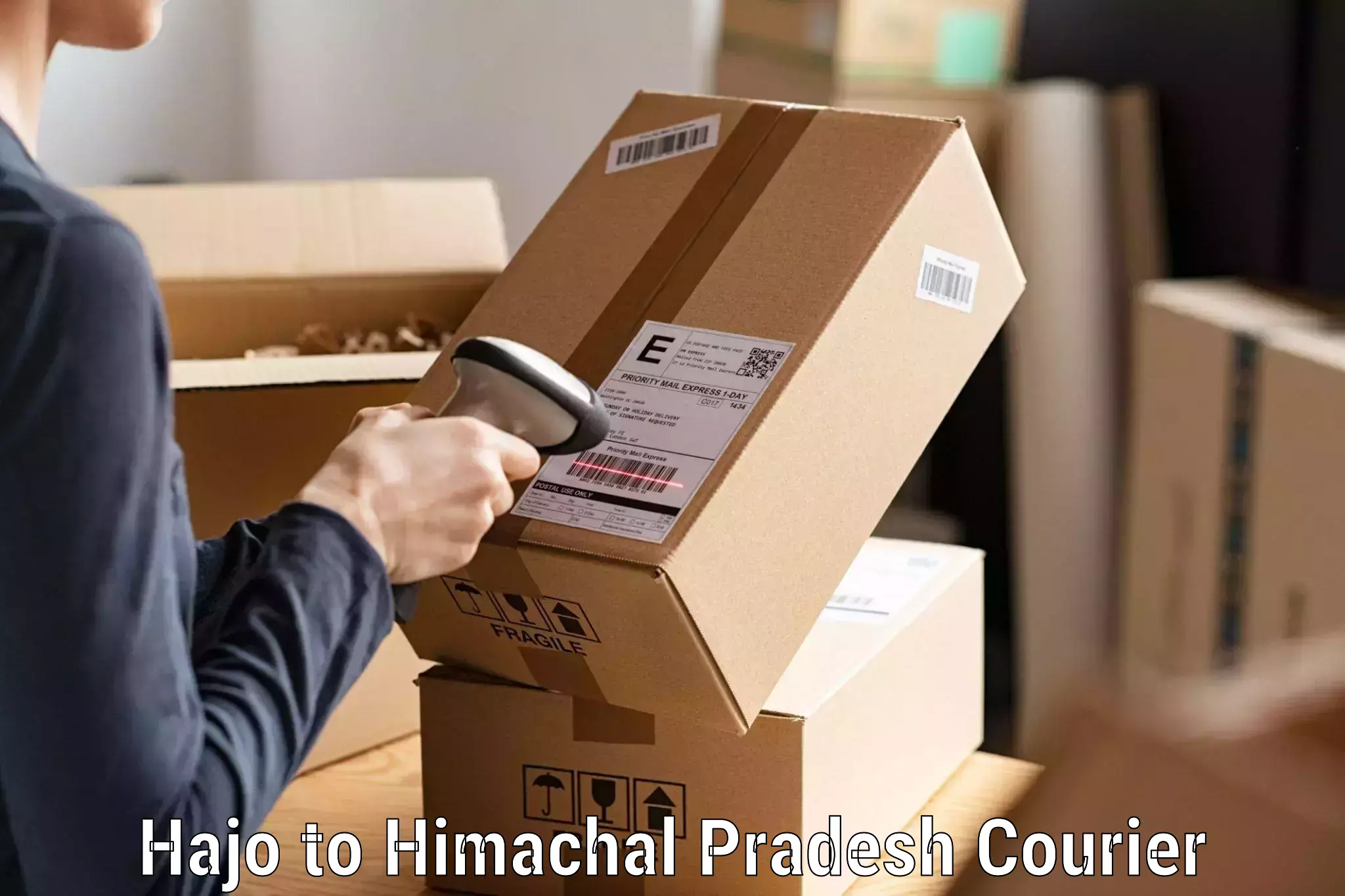 Advanced package delivery Hajo to Suni Shimla
