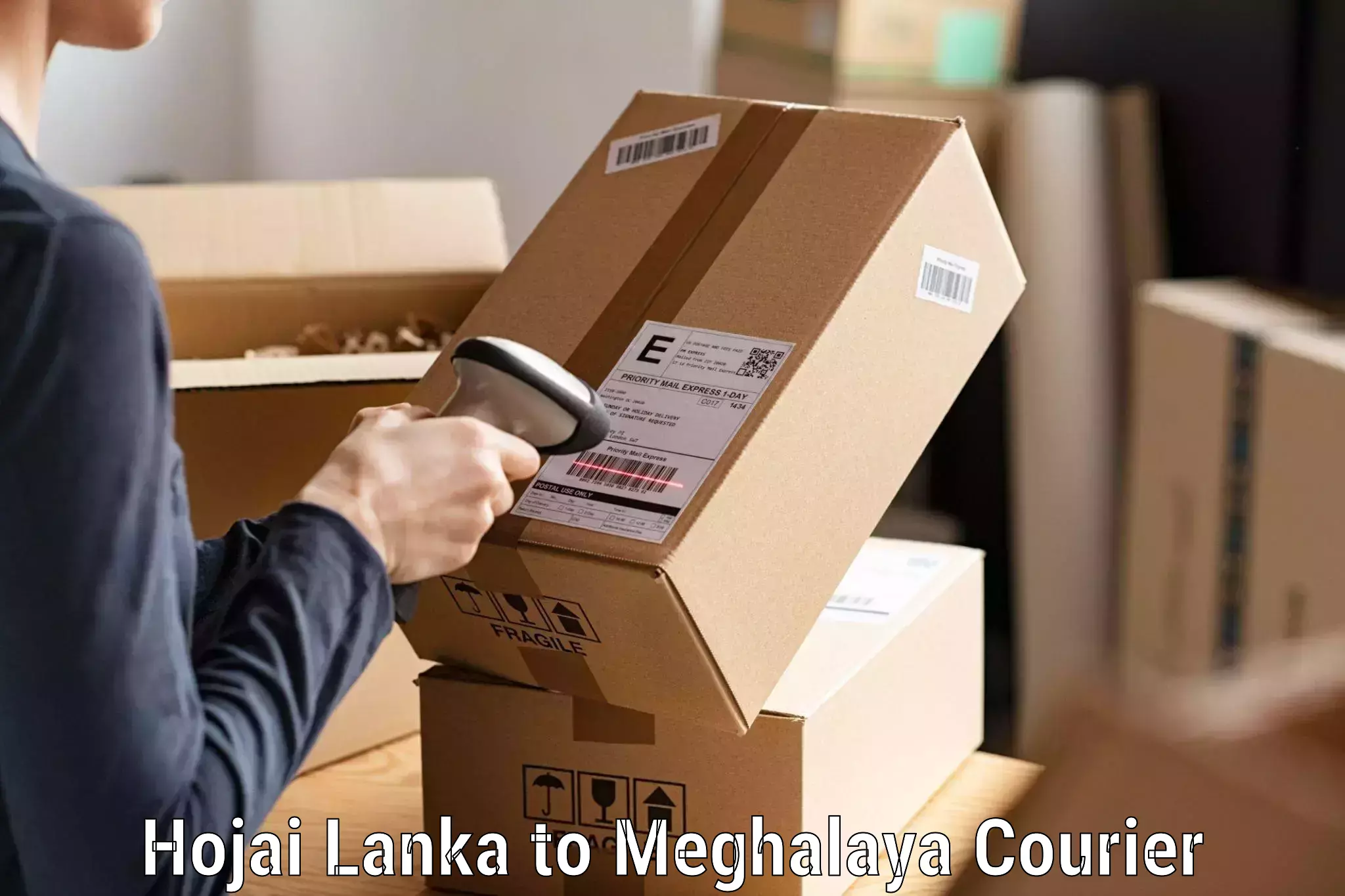 Custom courier solutions in Hojai Lanka to Khliehriat