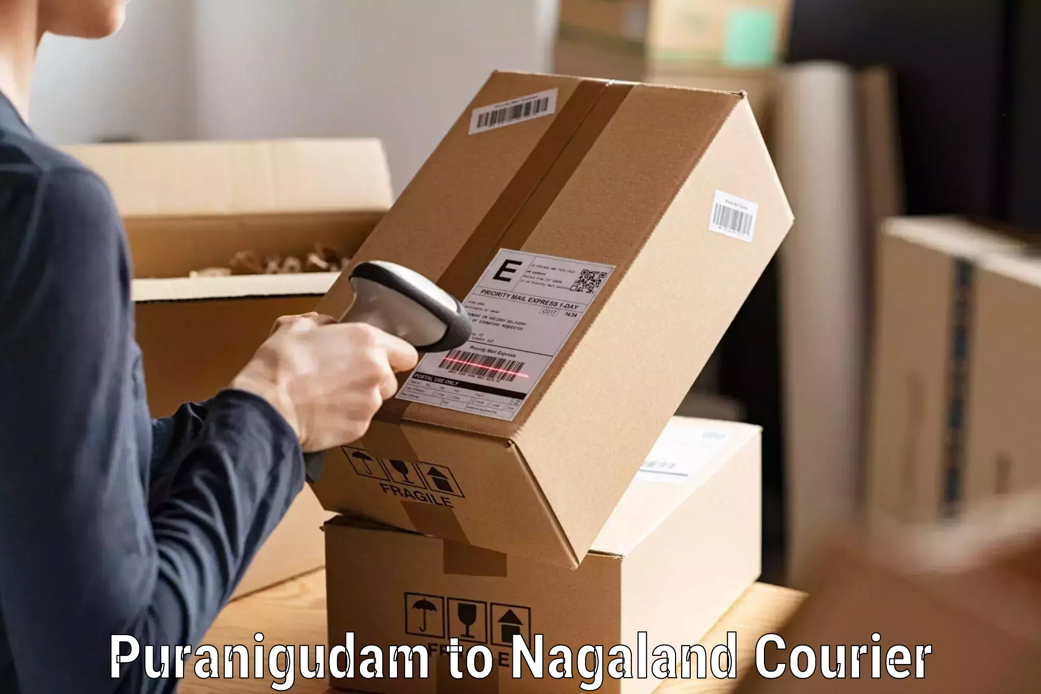 Cargo courier service Puranigudam to Mokokchung