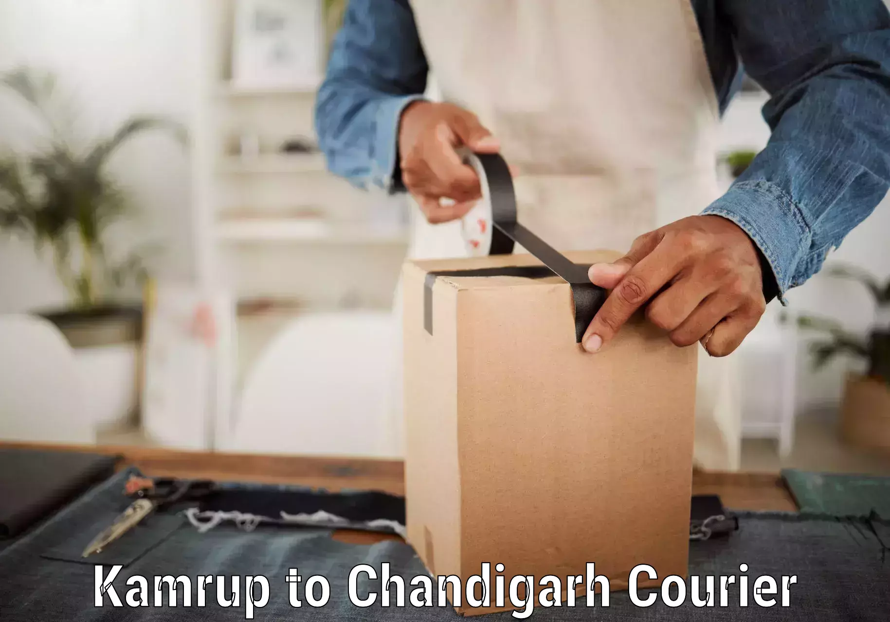 Automated parcel services Kamrup to Chandigarh