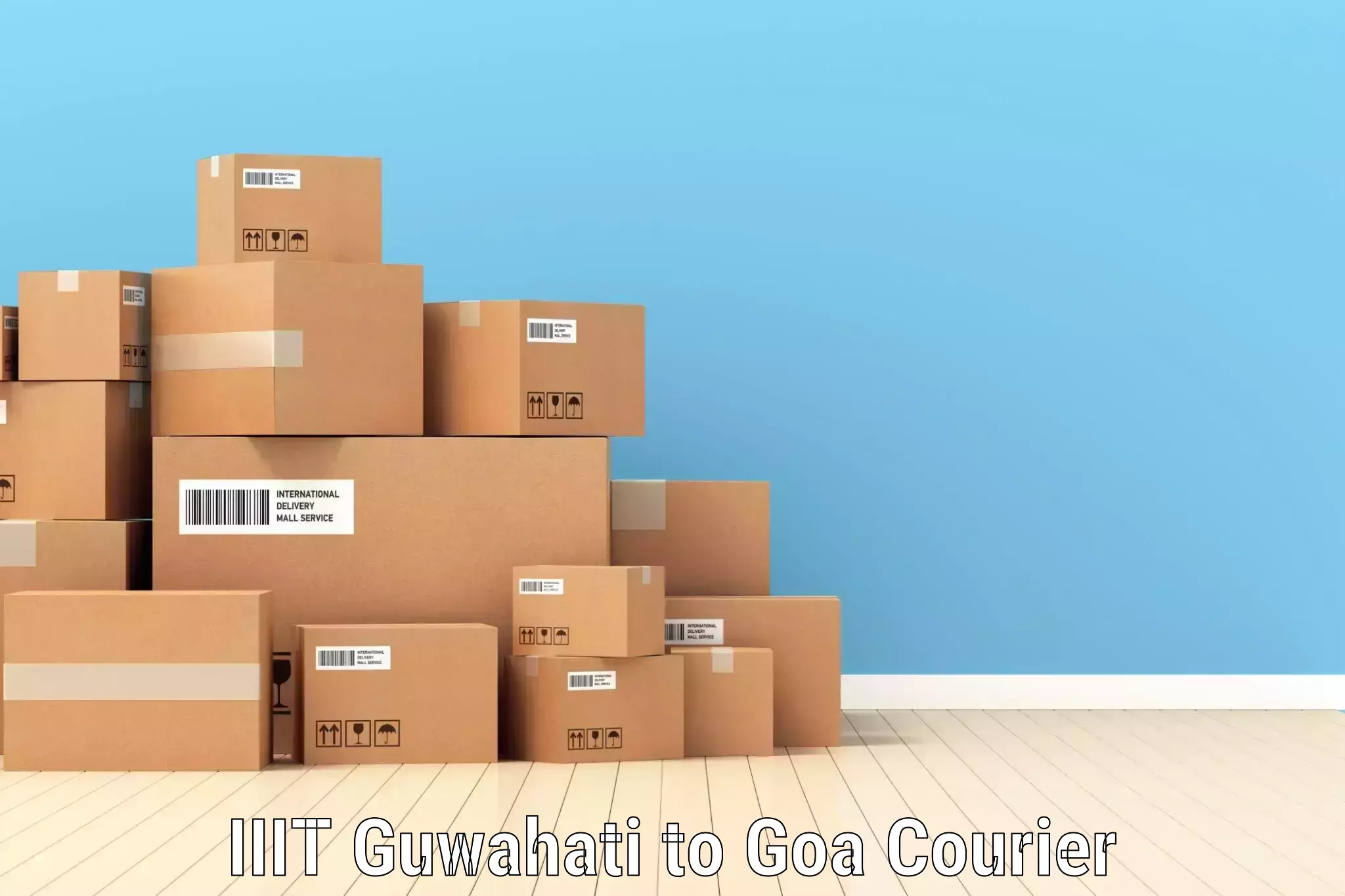 Cost-effective courier options IIIT Guwahati to Bardez