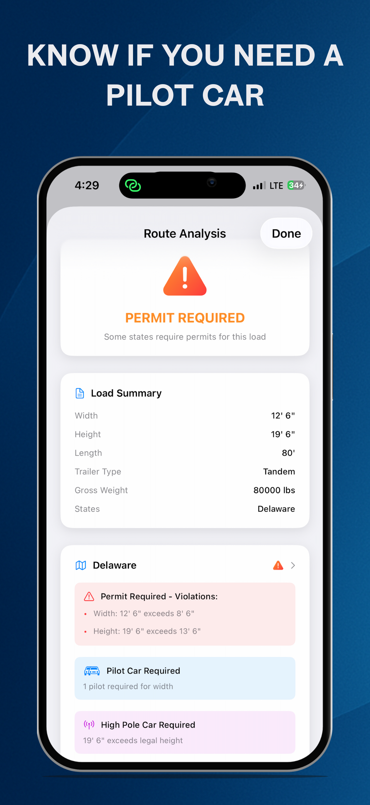 HaulPath app screenshot 3