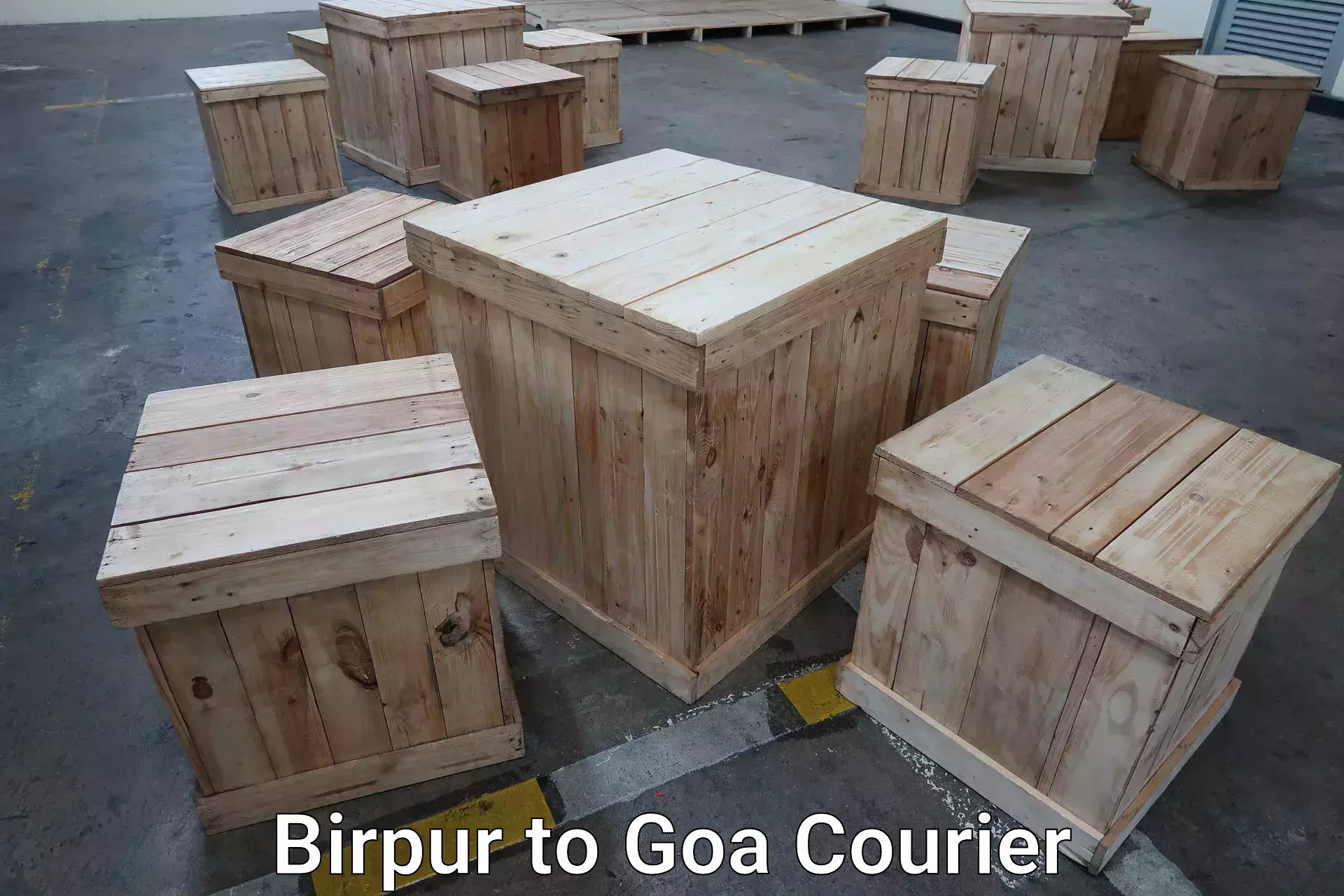 Luggage shipping service Birpur to Goa University