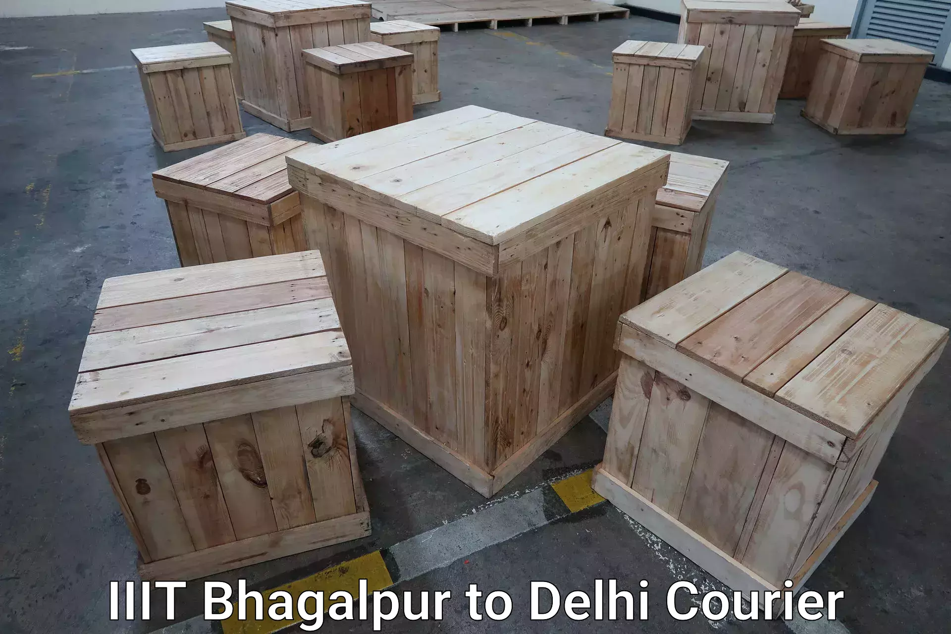 Baggage transport technology IIIT Bhagalpur to Jamia Millia Islamia New Delhi