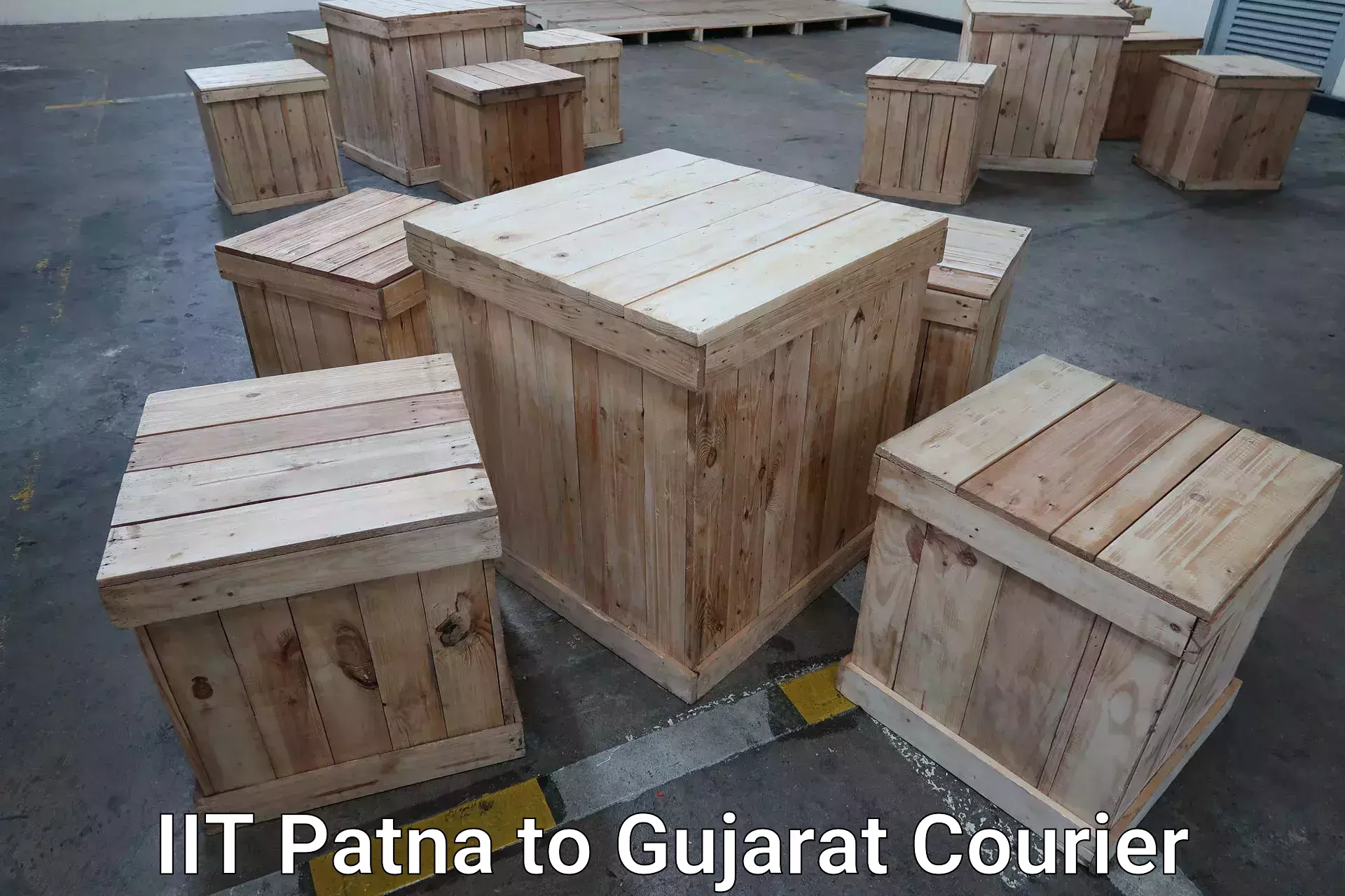 Airport luggage delivery IIT Patna to Gujarat