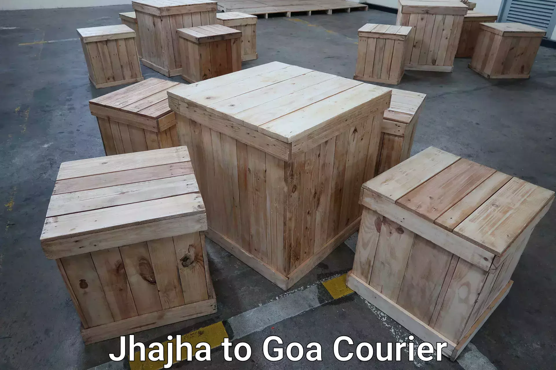 Affordable luggage courier Jhajha to Panjim