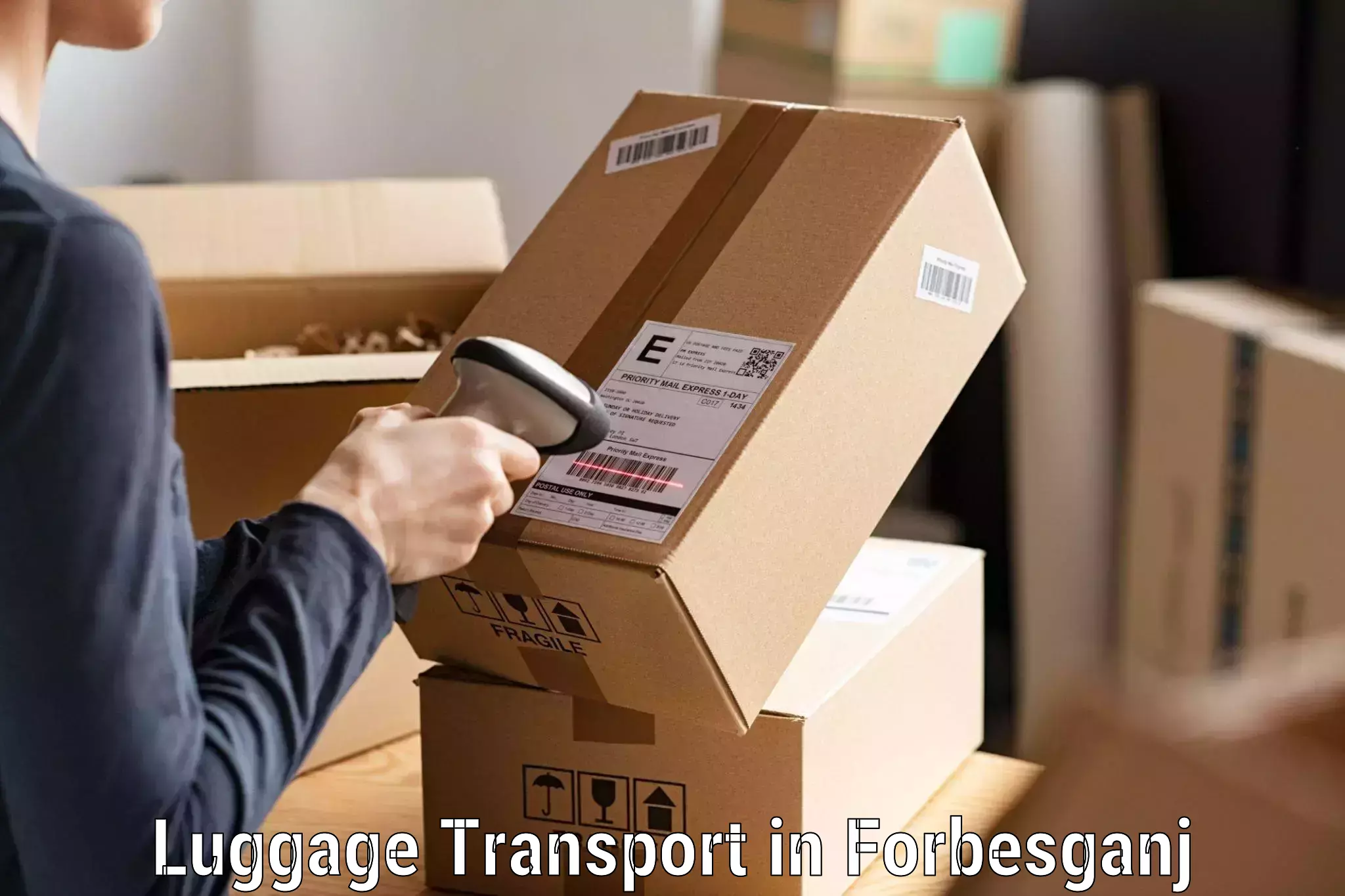 Luggage shipping planner in Forbesganj