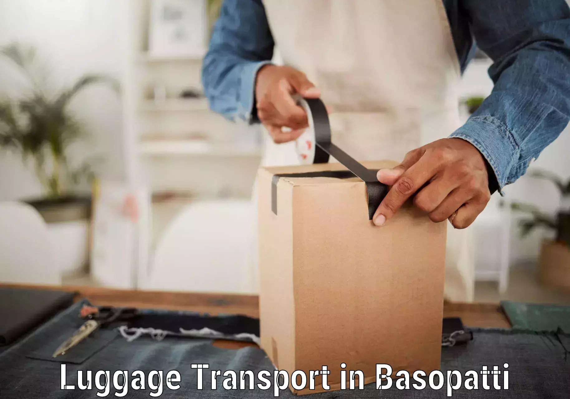 Suburban luggage delivery in Basopatti