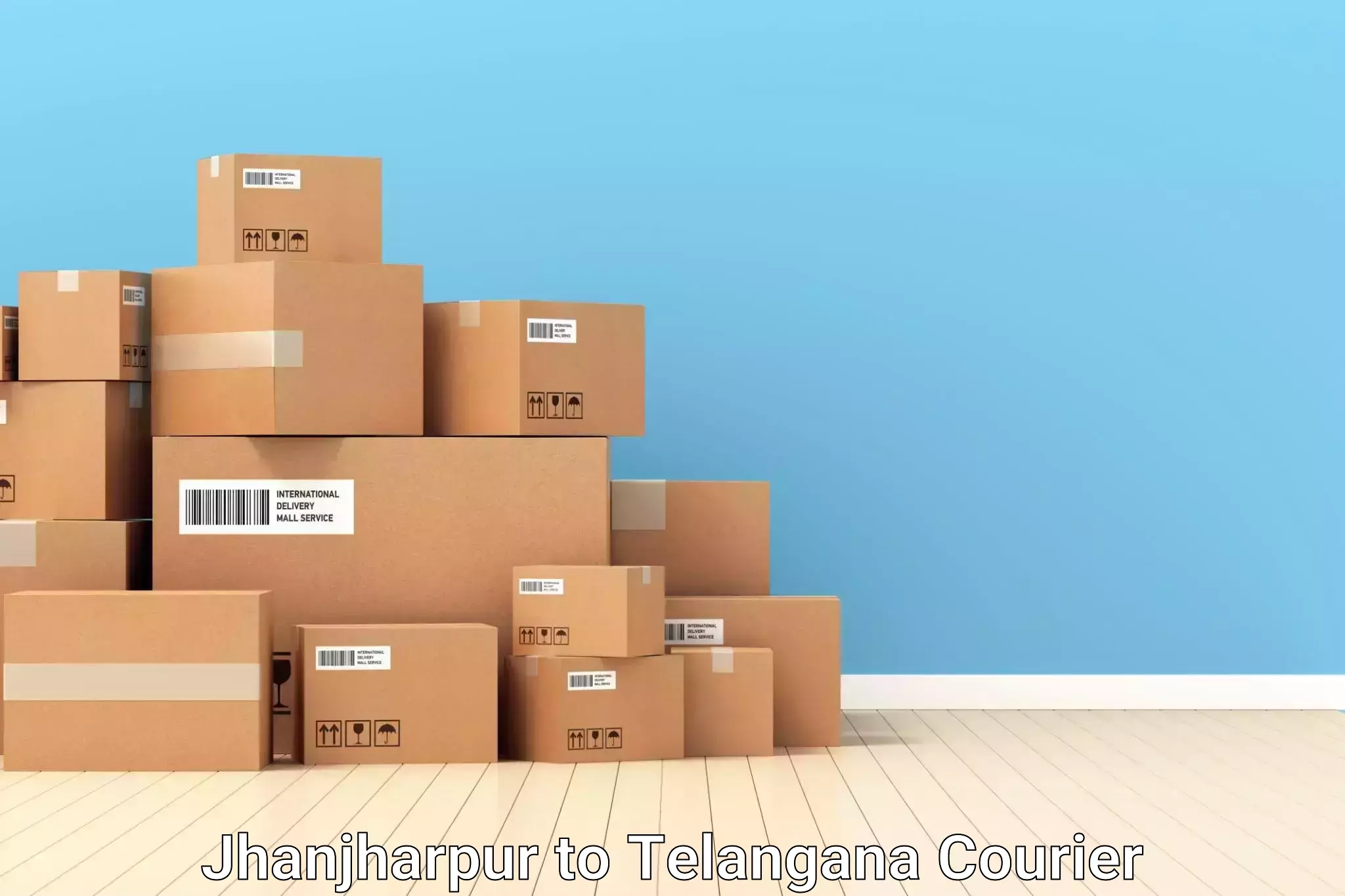 Affordable luggage courier Jhanjharpur to Vemulawada