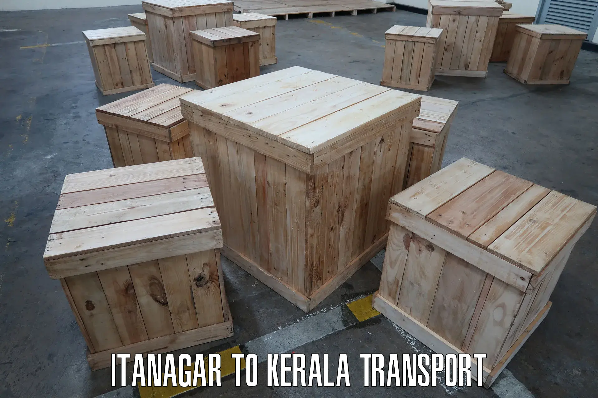 Transport bike from one state to another Itanagar to Chingavanam