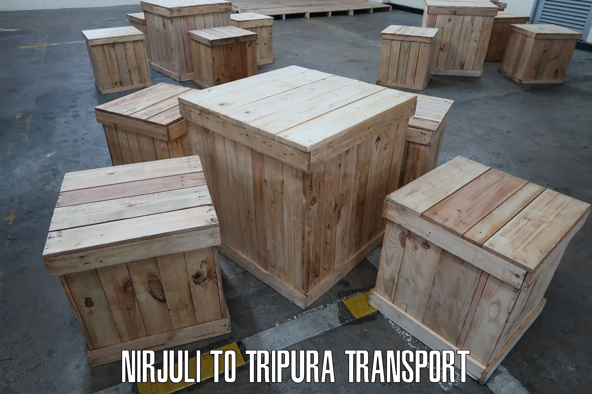 Furniture transport service in Nirjuli to North Tripura