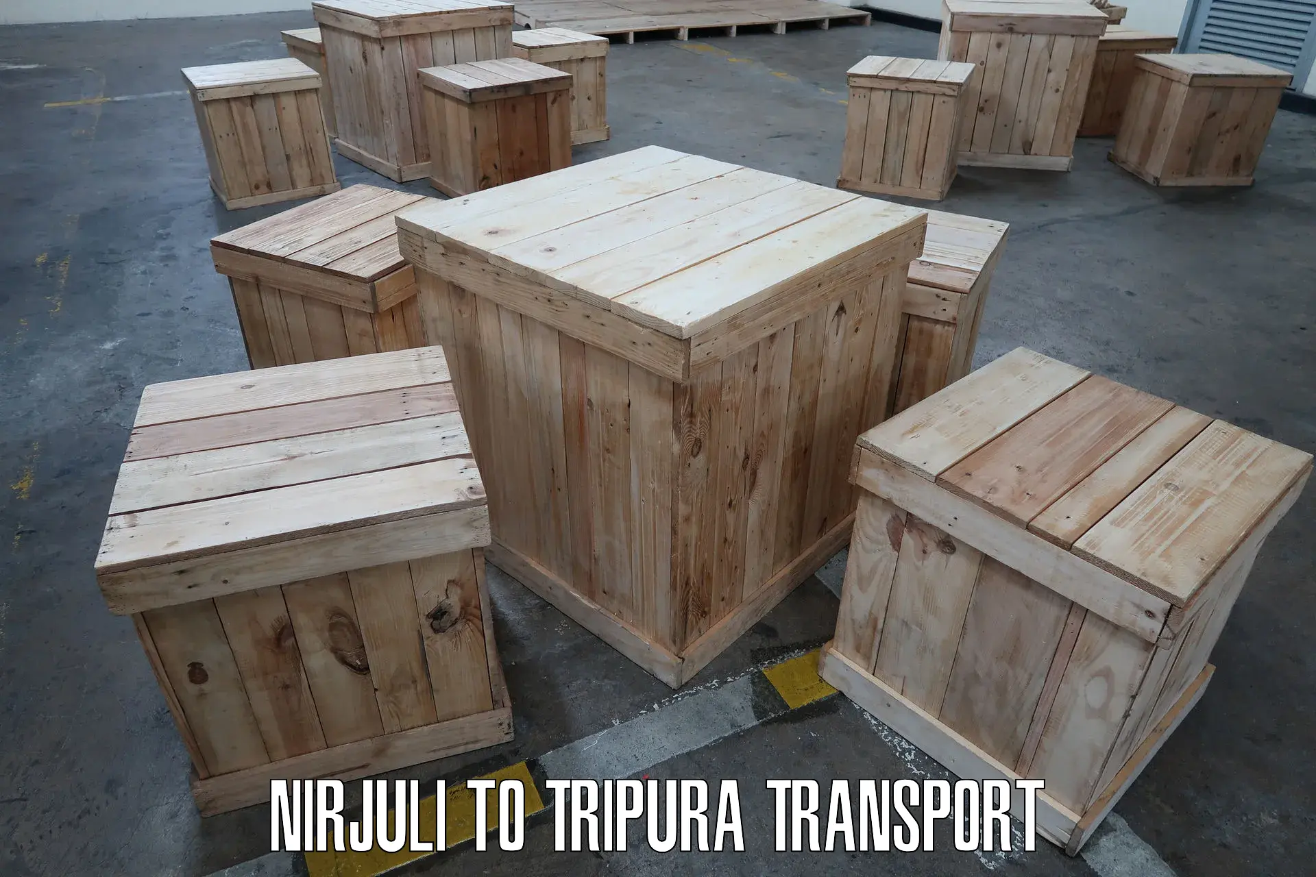 Container transport service Nirjuli to West Tripura