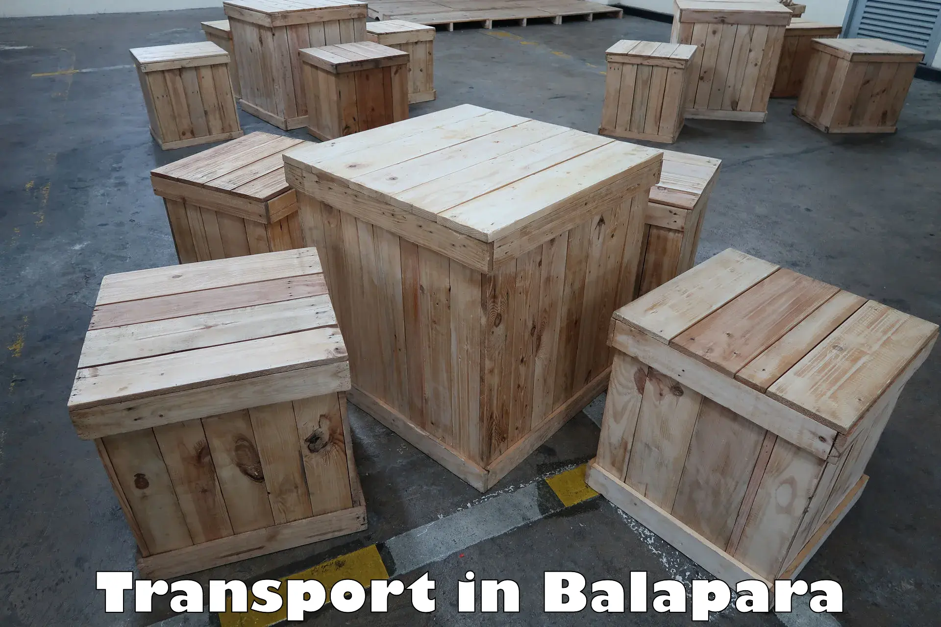 Vehicle parcel service in Balapara