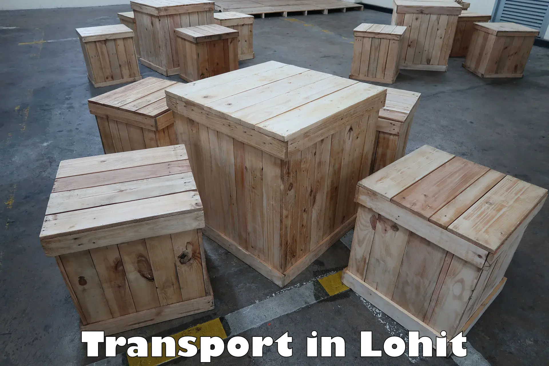Cargo transportation services in Lohit