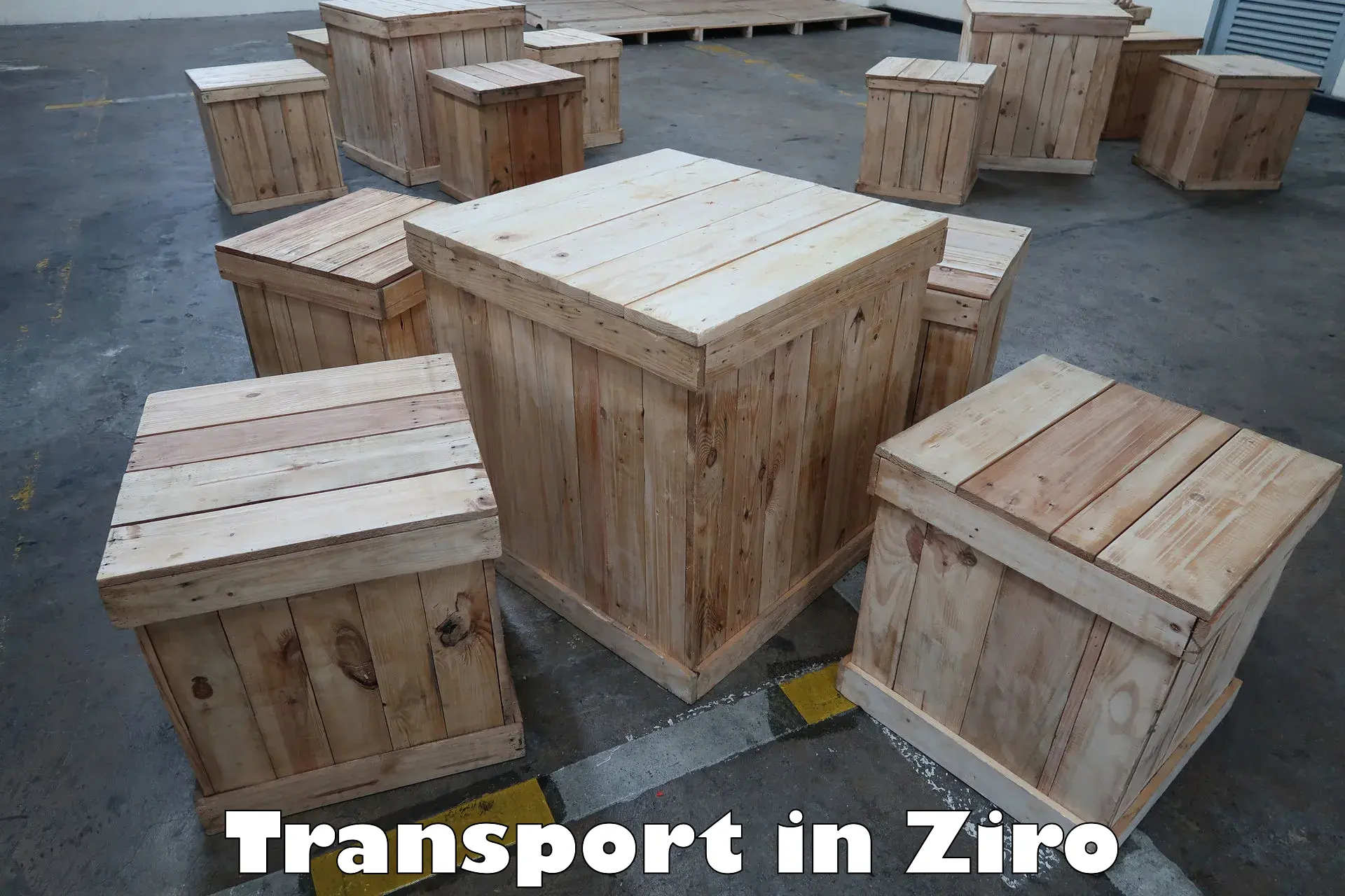 All India transport service in Ziro