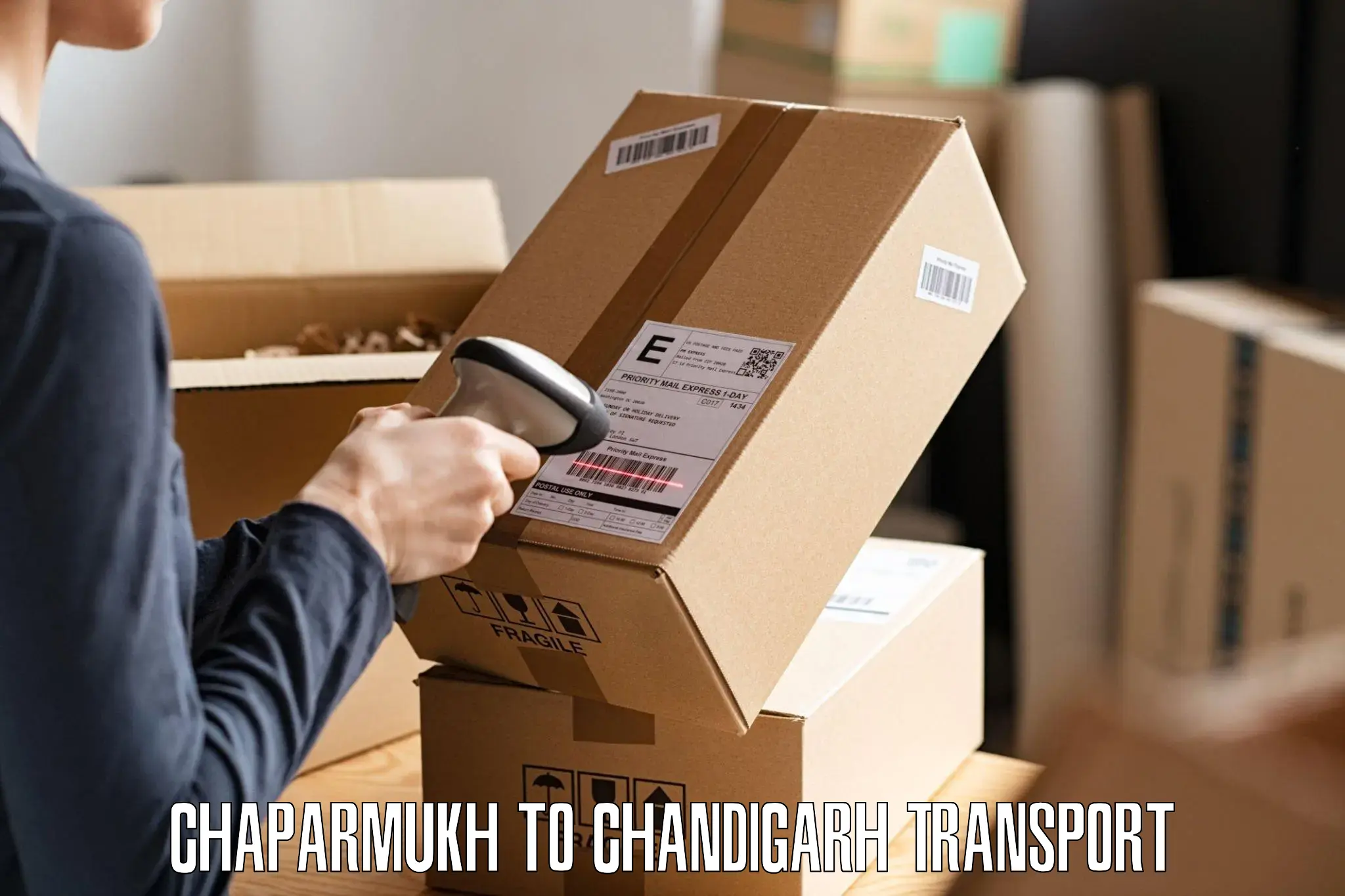 Logistics transportation services Chaparmukh to Kharar