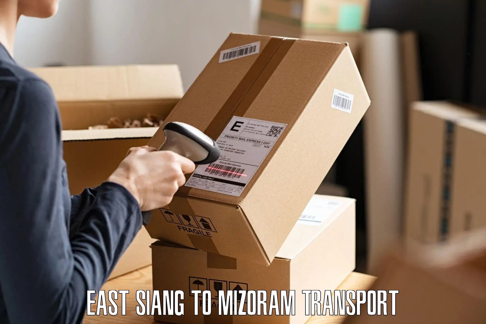 Daily parcel service transport East Siang to Siaha