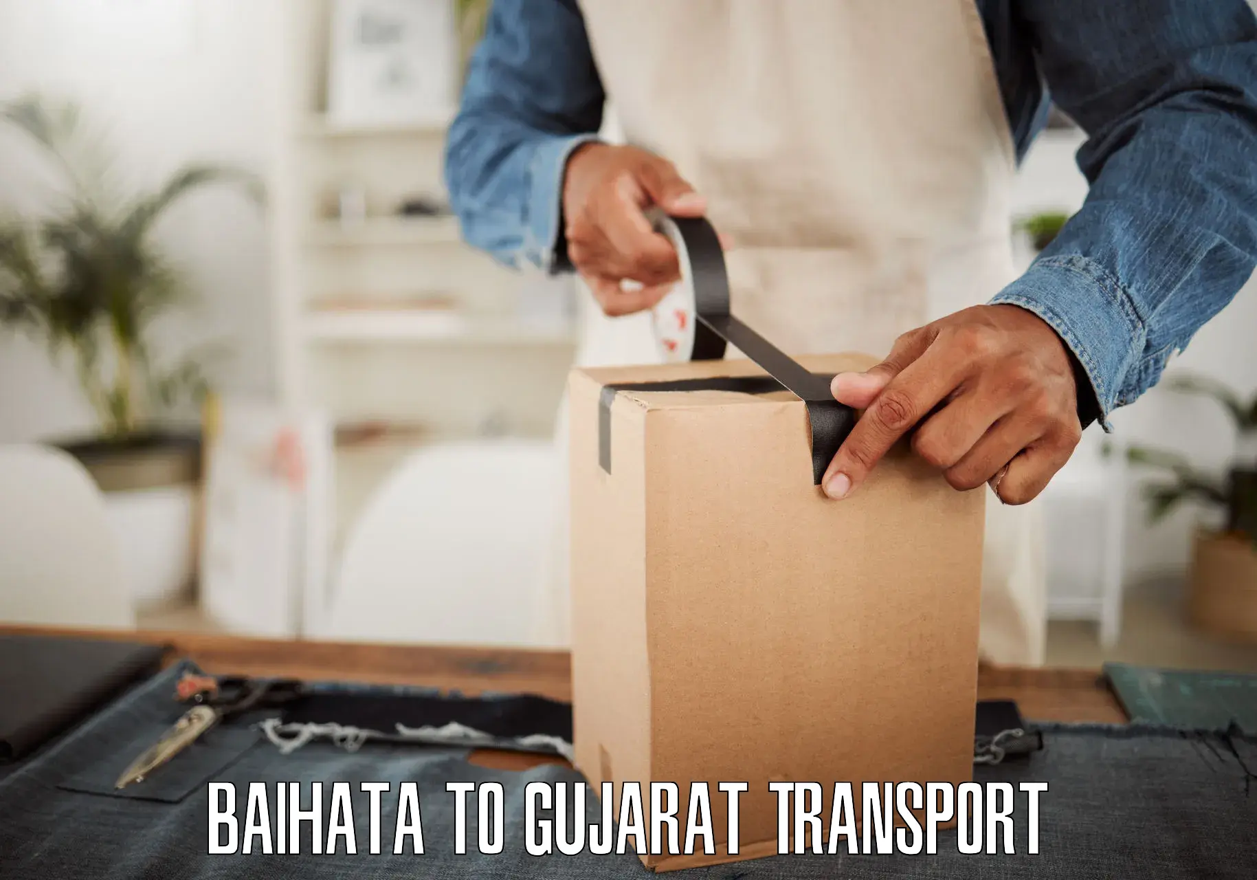 Commercial transport service Baihata to Kodinar