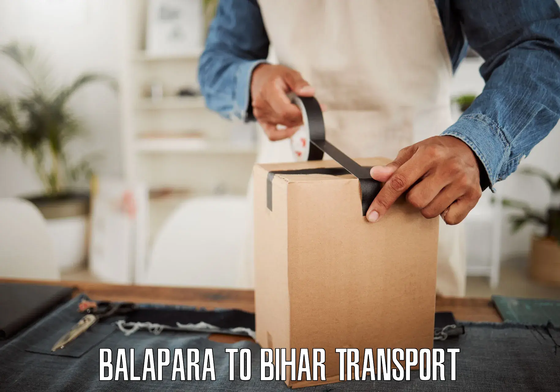 Vehicle courier services Balapara to Motipur