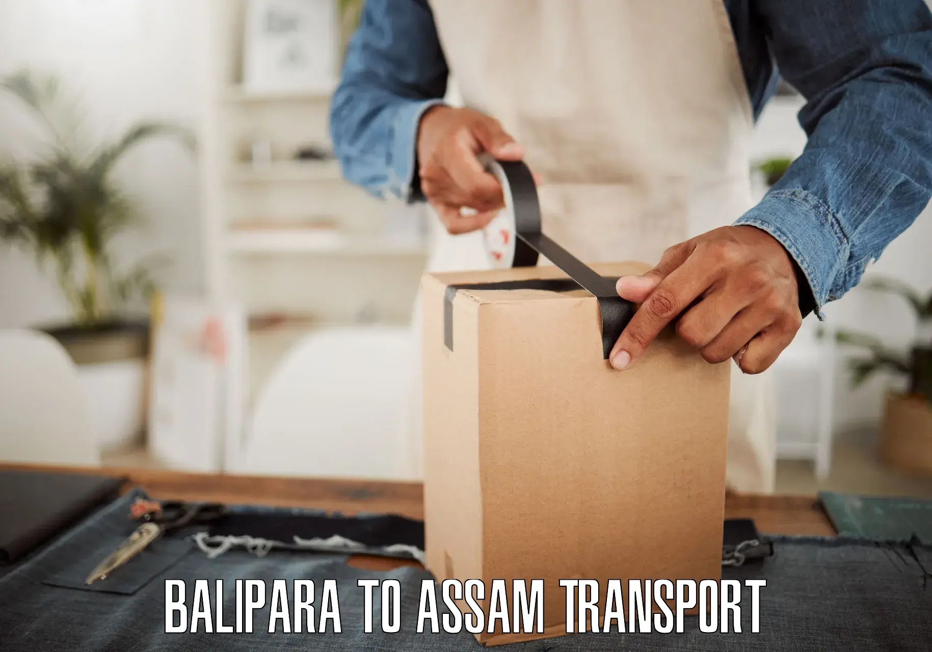 Part load transport service in India Balipara to Chariduar