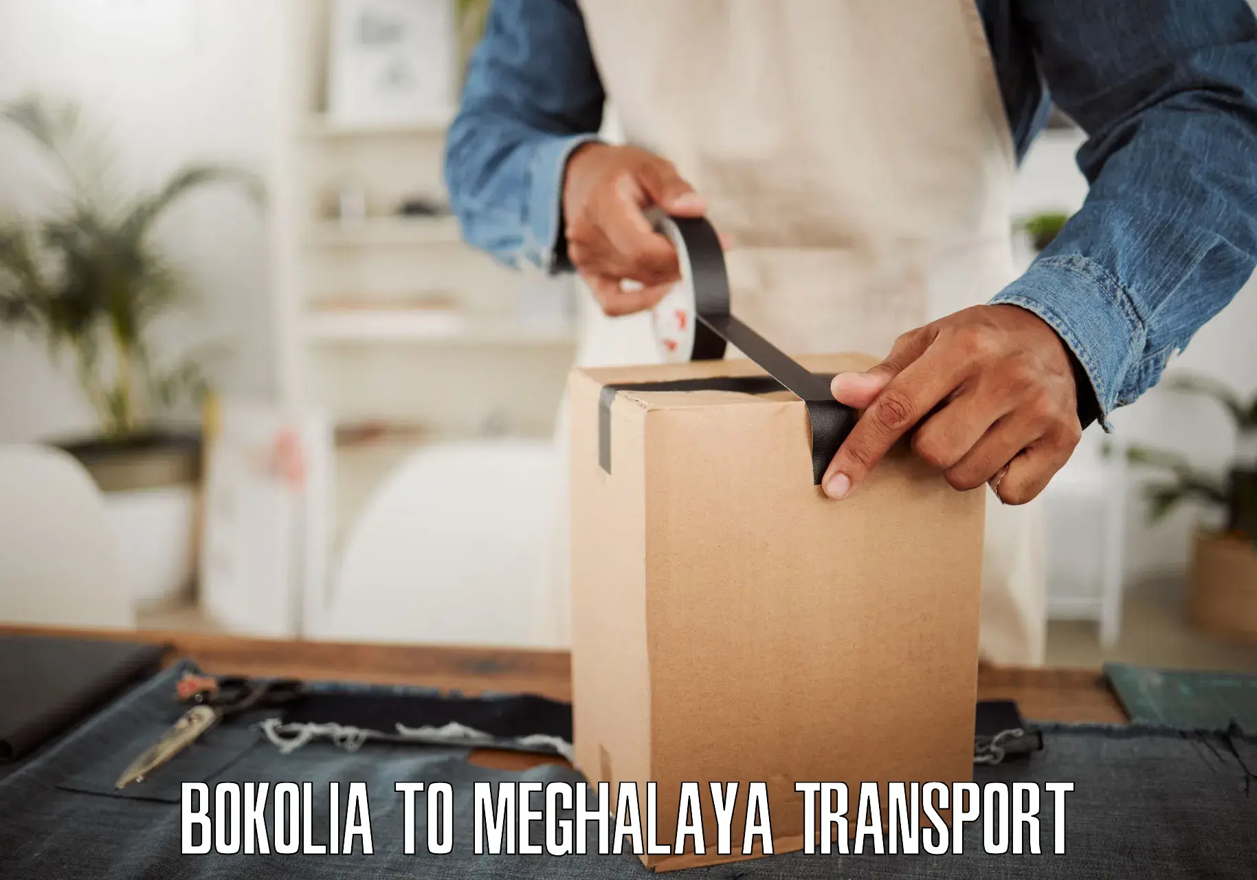 Commercial transport service Bokolia to Khliehriat