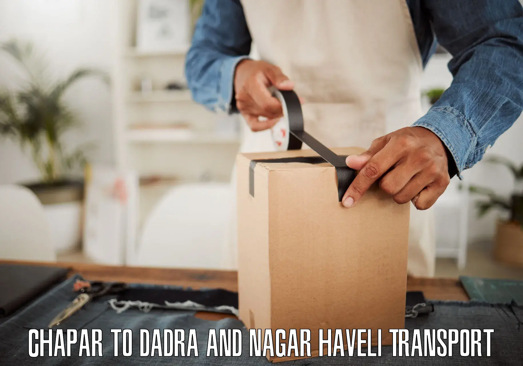 Delivery service Chapar to Dadra and Nagar Haveli