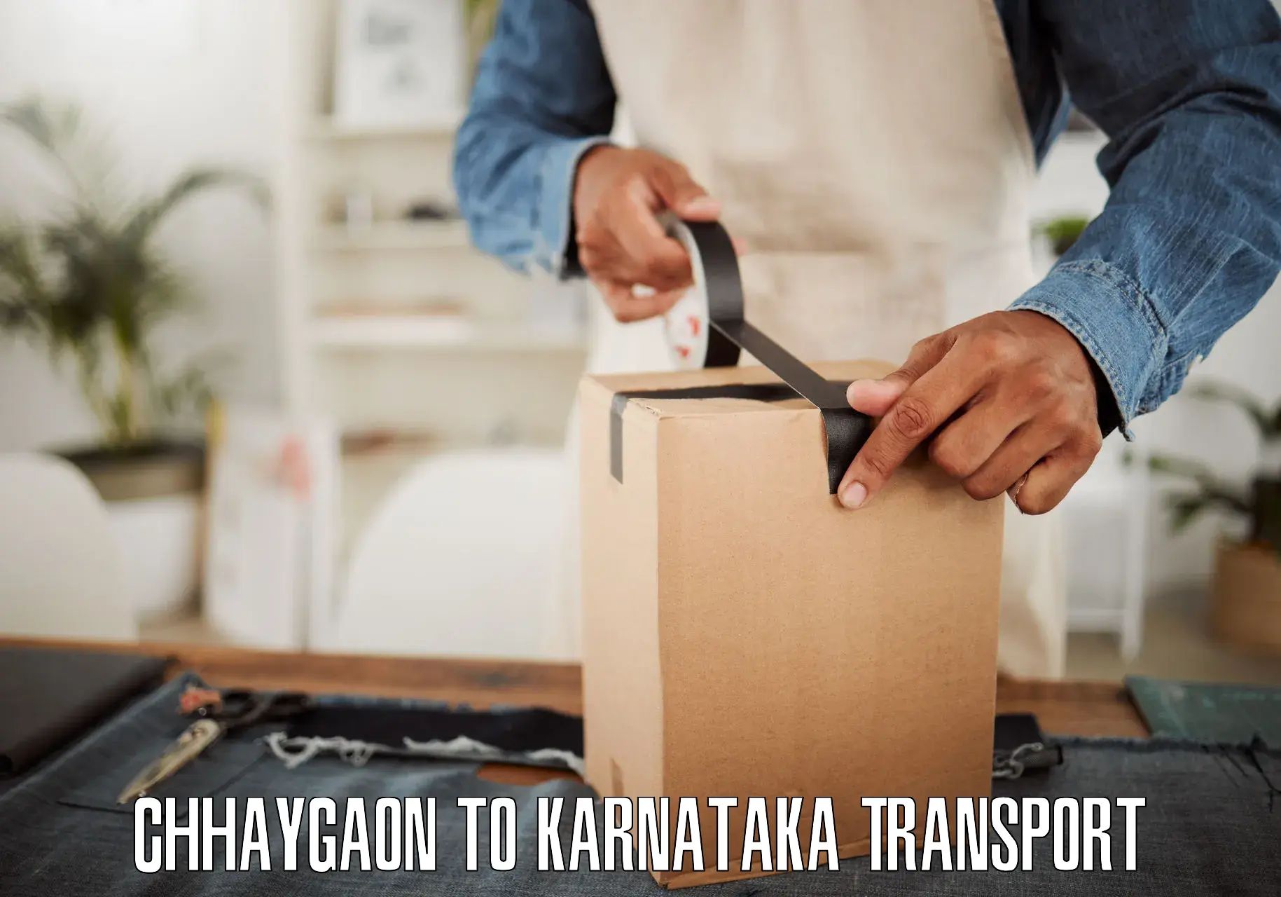 Two wheeler parcel service Chhaygaon to Ramanathapura