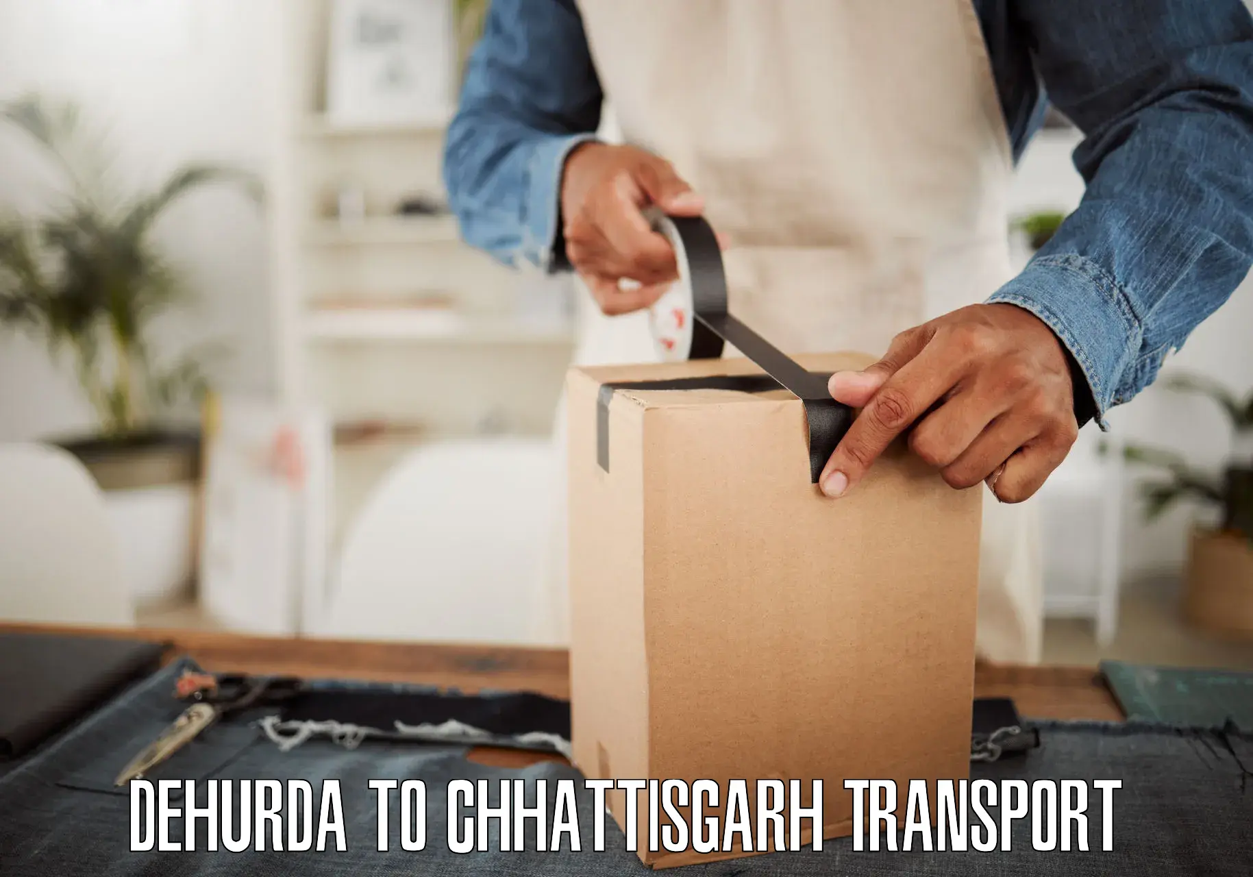 Domestic goods transportation services Dehurda to Dantewada