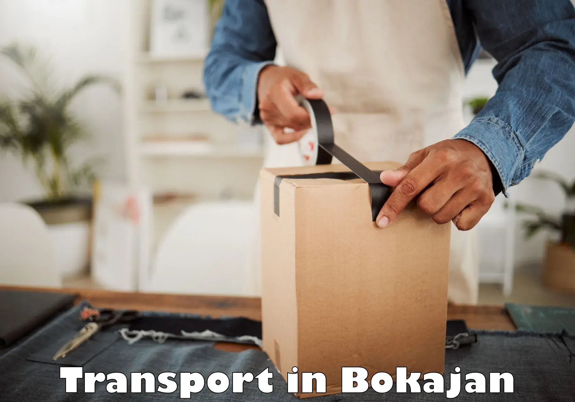 Transport bike from one state to another in Bokajan