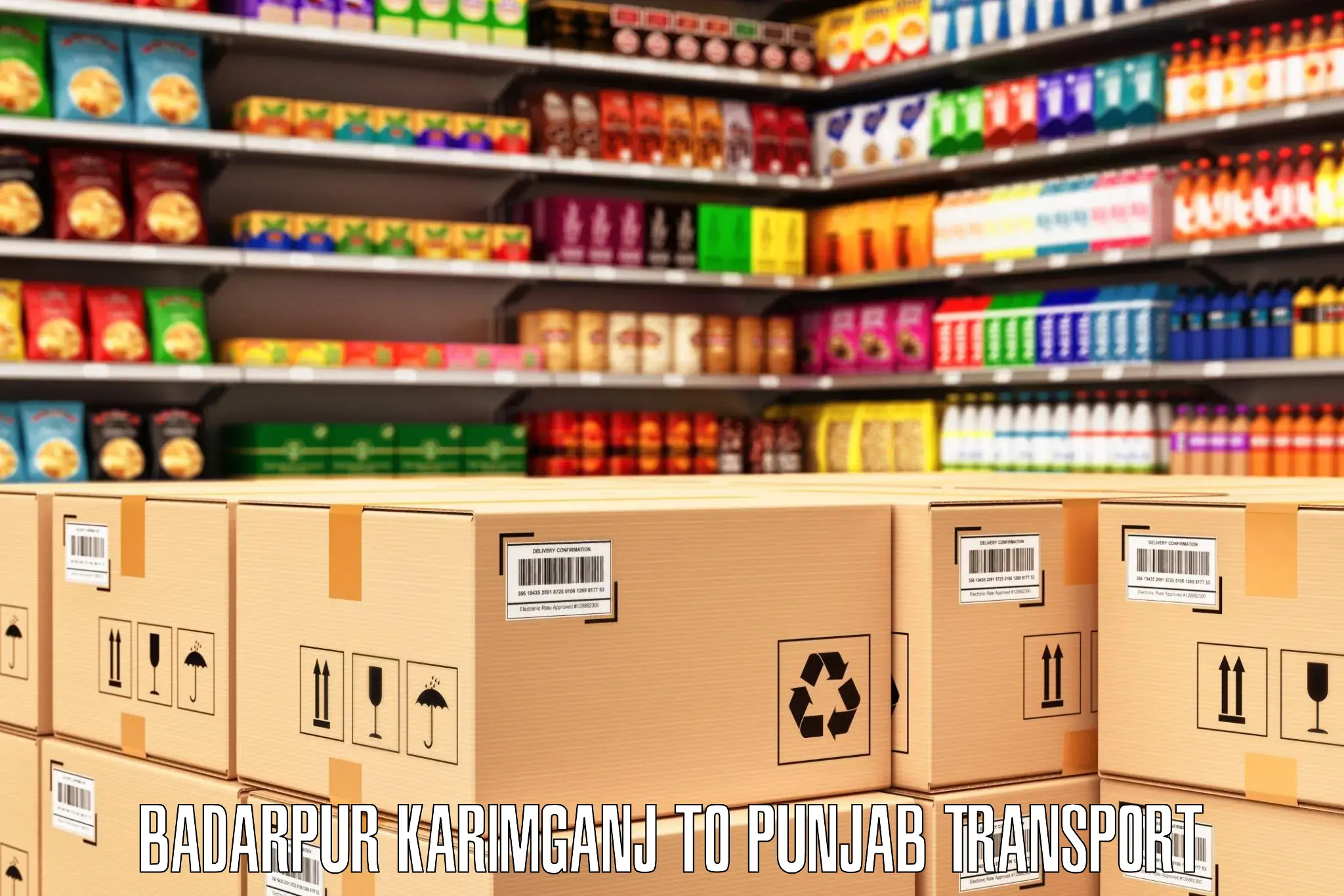 Shipping partner Badarpur Karimganj to Patran