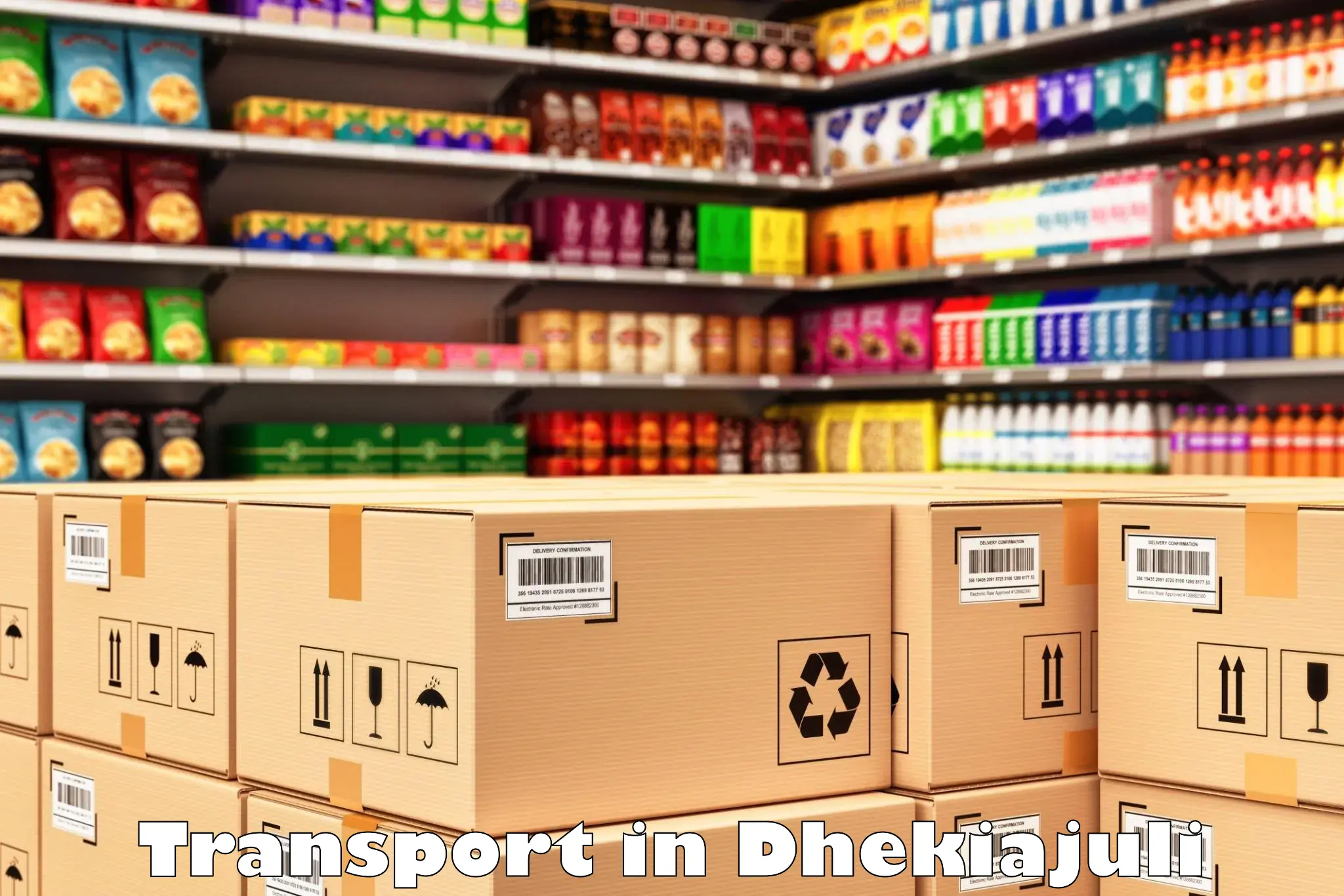 Nearest transport service in Dhekiajuli