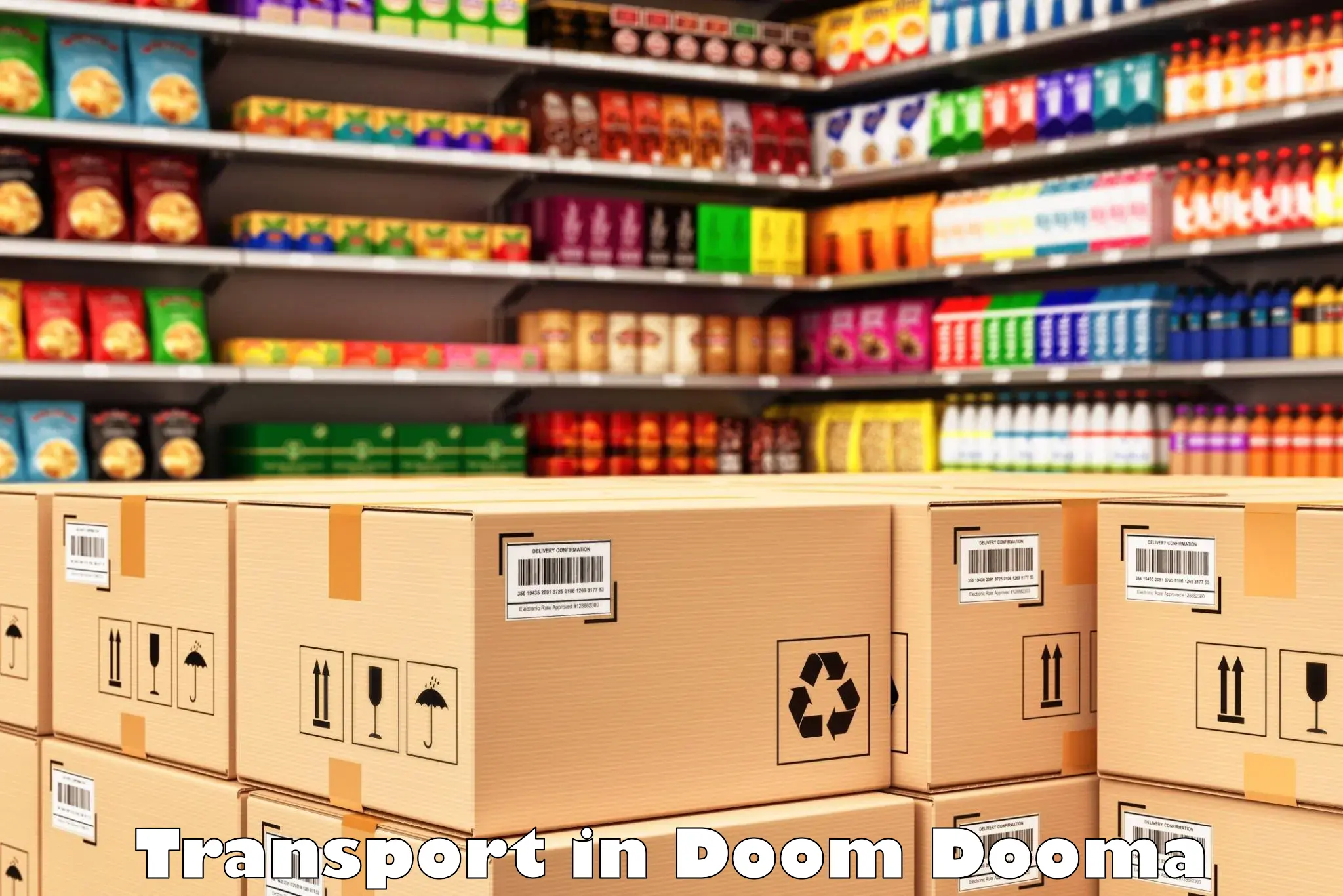 Door to door transport services in Doom Dooma