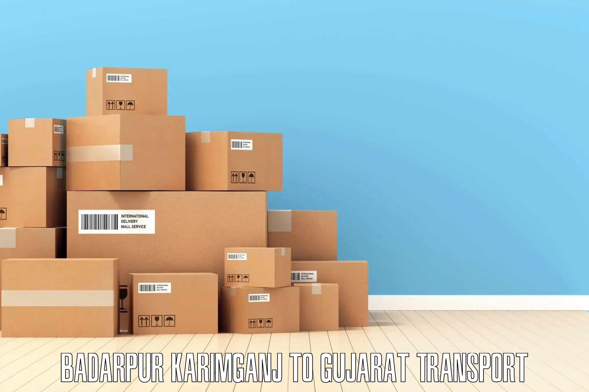 Package delivery services Badarpur Karimganj to Kalol