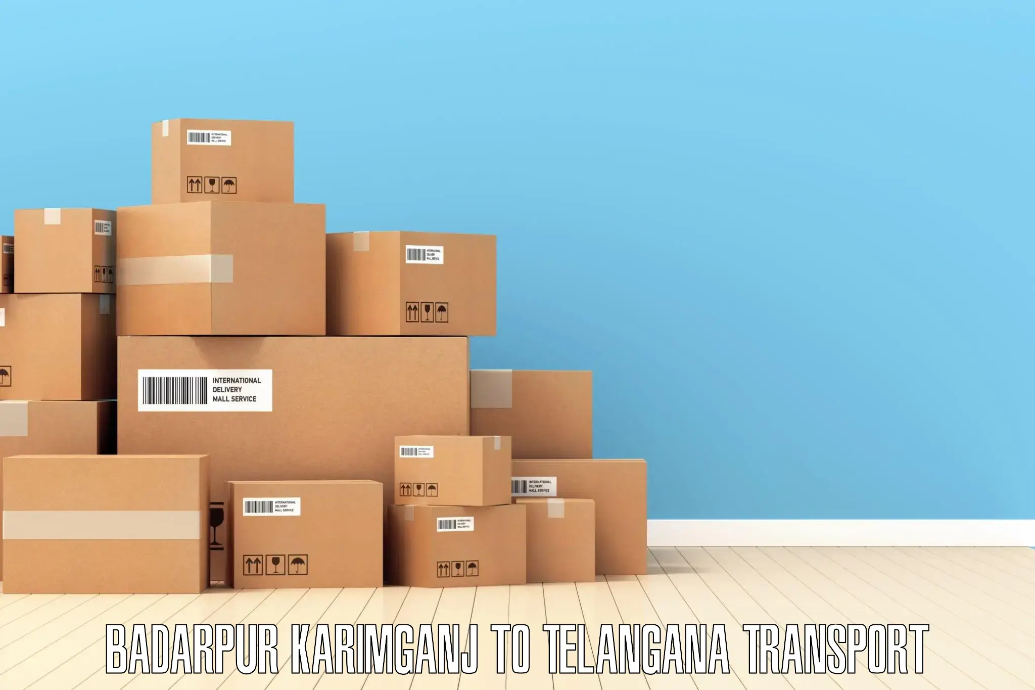 International cargo transportation services Badarpur Karimganj to Koratla