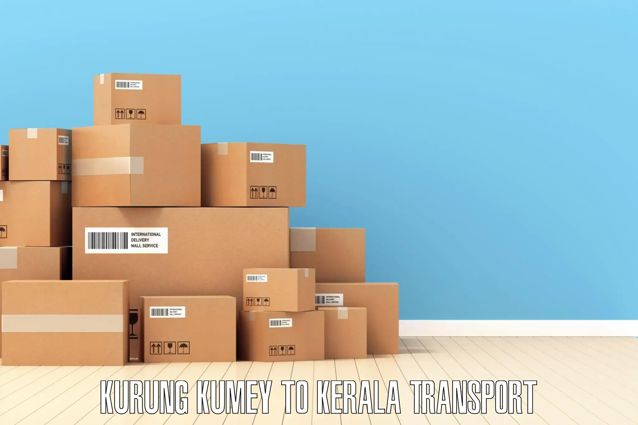 Lorry transport service Kurung Kumey to Kanjiramattom